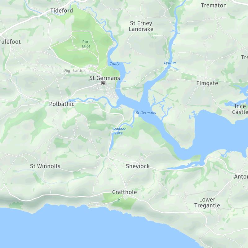 Tide times and weather for St. Germans - Tides Today