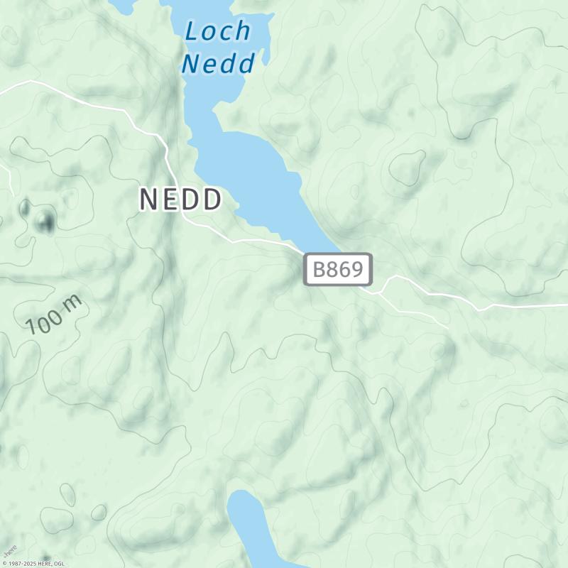 Tide times and weather for Loch Nedd Tides Today