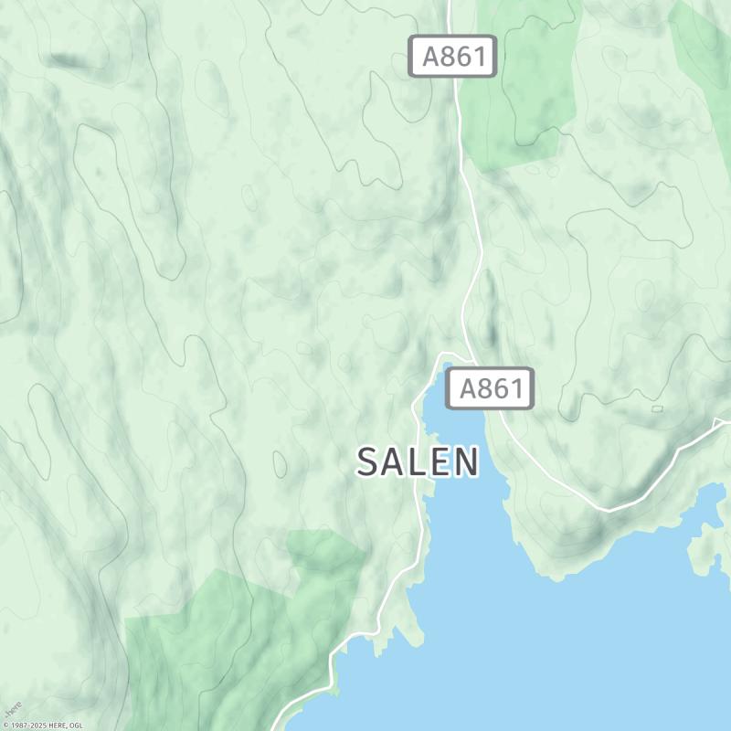 Tide times and weather for Salen Tides Today