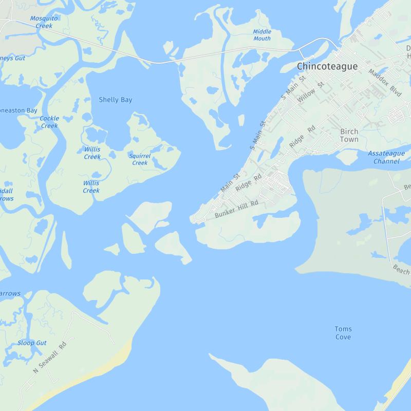 Tide times for Chincoteague Channel (South End)