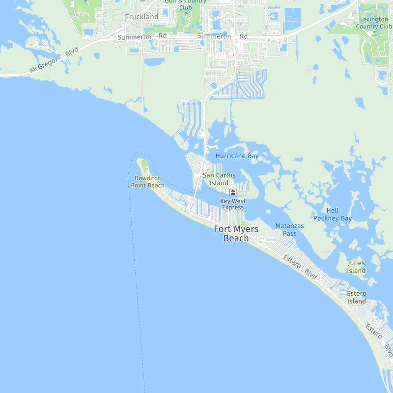 Tide times and weather for Matanzas Pass (Fixed Bridge) Estero Island