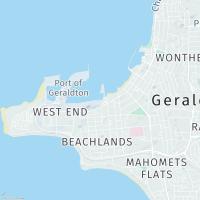 Map of Geraldton