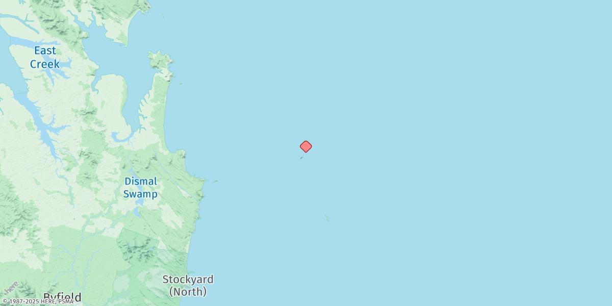 Map of Peaked Island