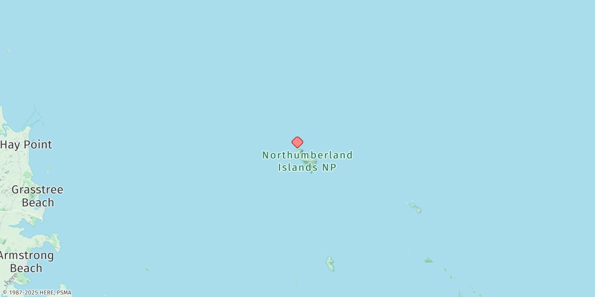 Map of Prudhoe Island