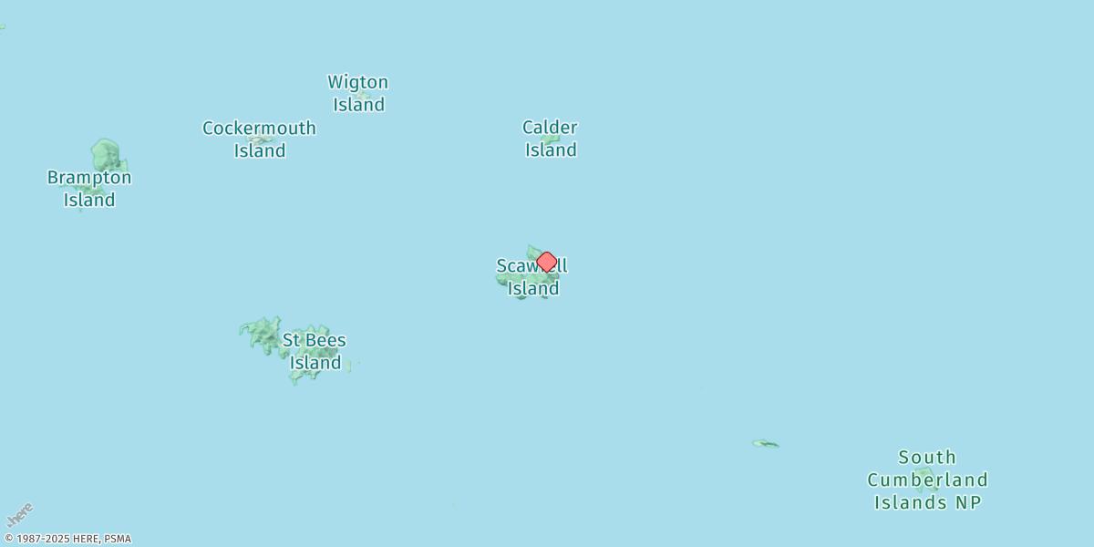 Map of Scawfell Island