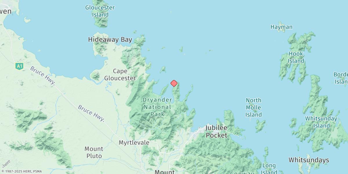 Map of Double Bay