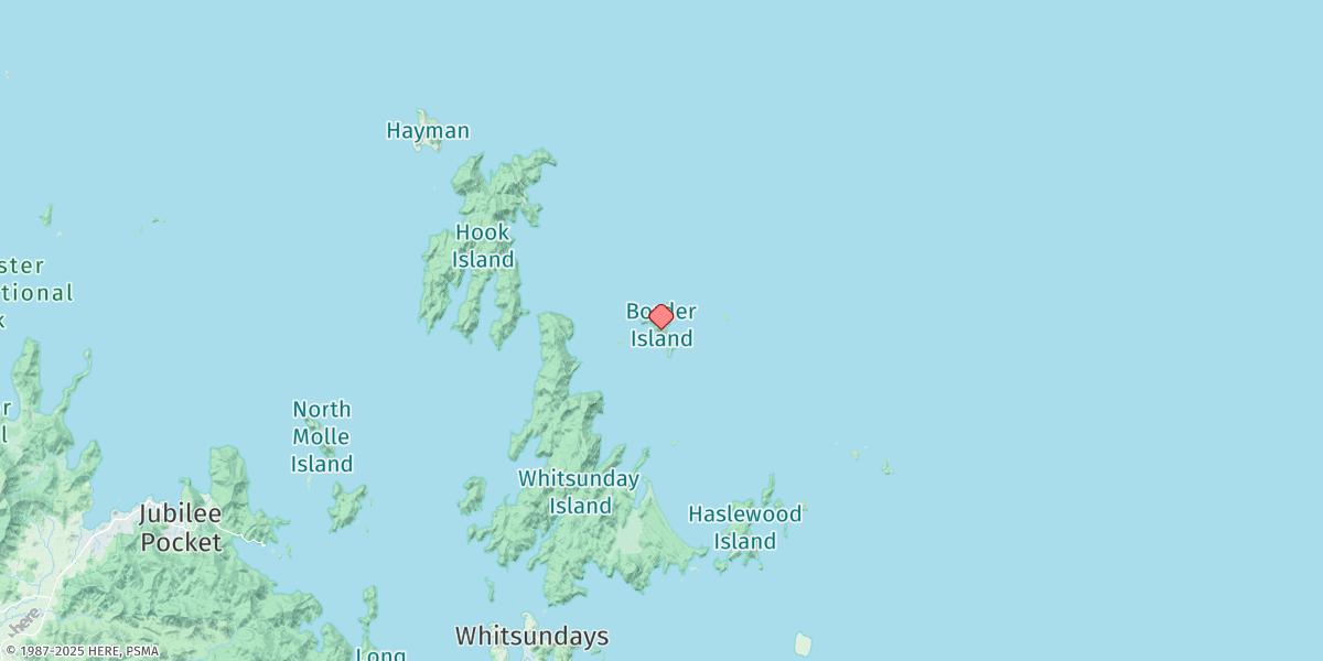 Map of Border Island