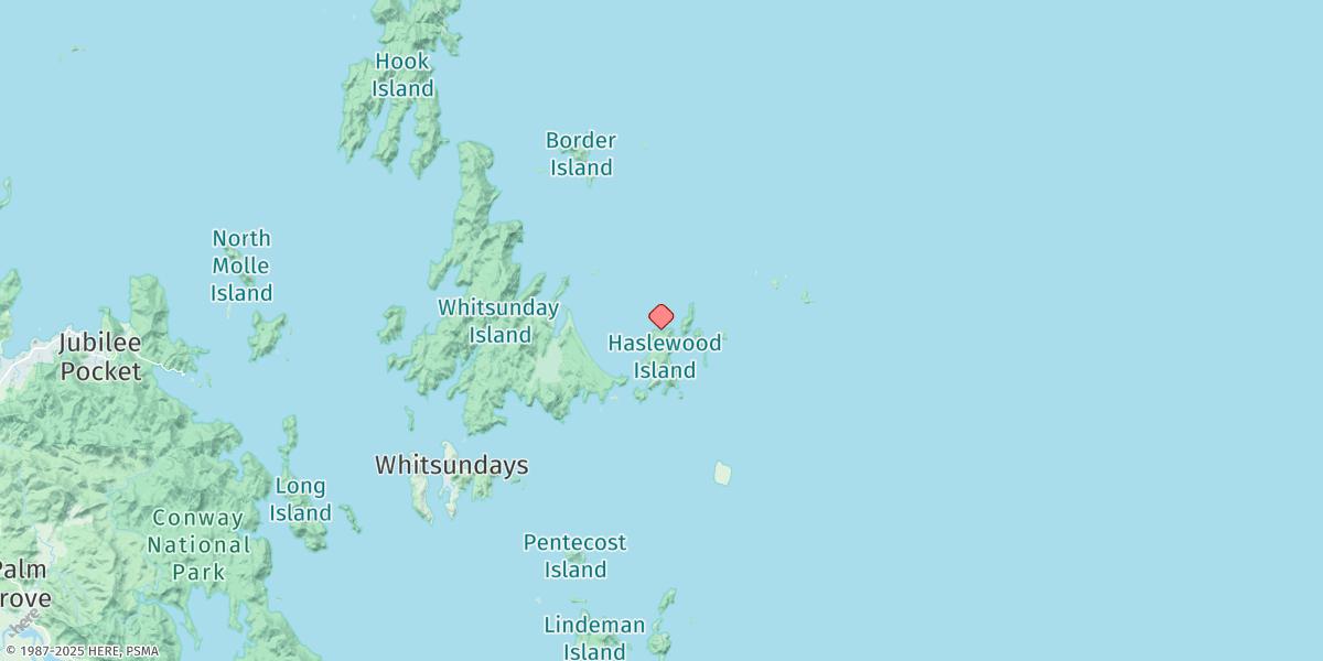 Map of Haslewood Island