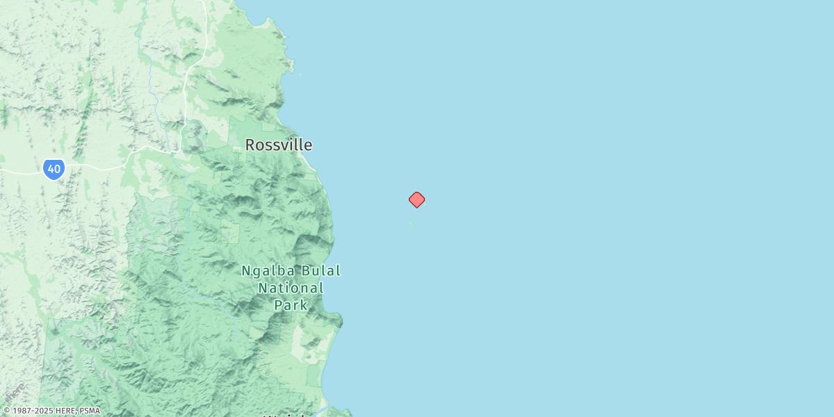 Map of East Hope Island