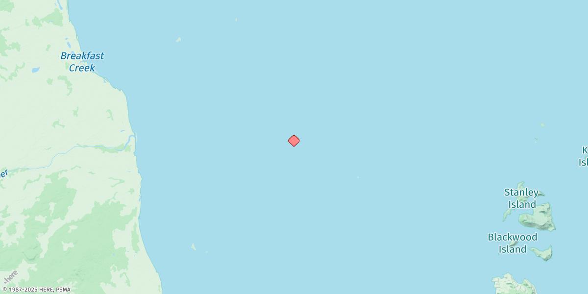 Map of Eden Reef
