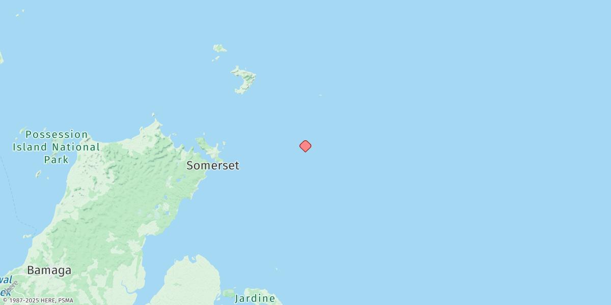 Map of Tetley Island