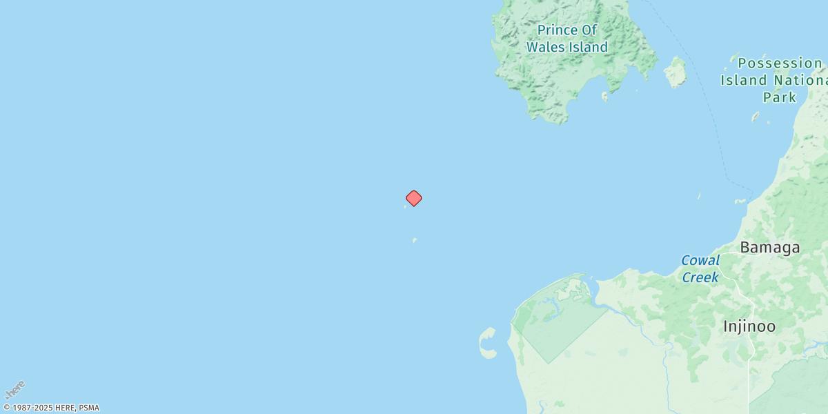 Map of Red Wallis Island