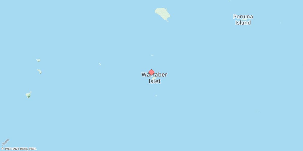 Map of Sue Islet