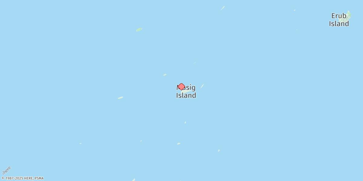 Map of Yorke Island Barge