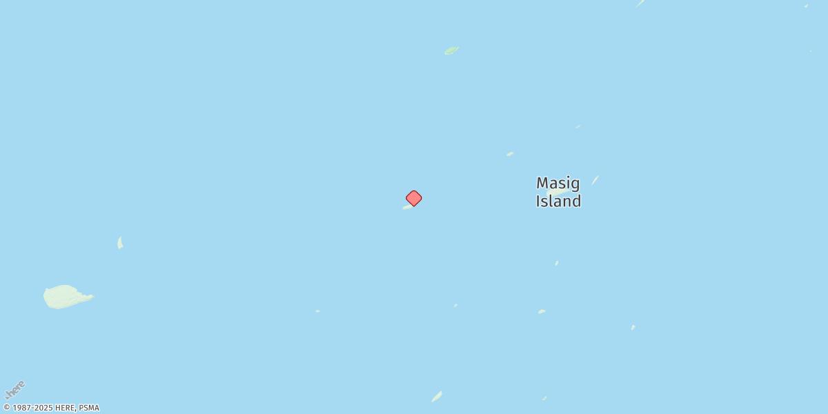 Map of Rennel Island