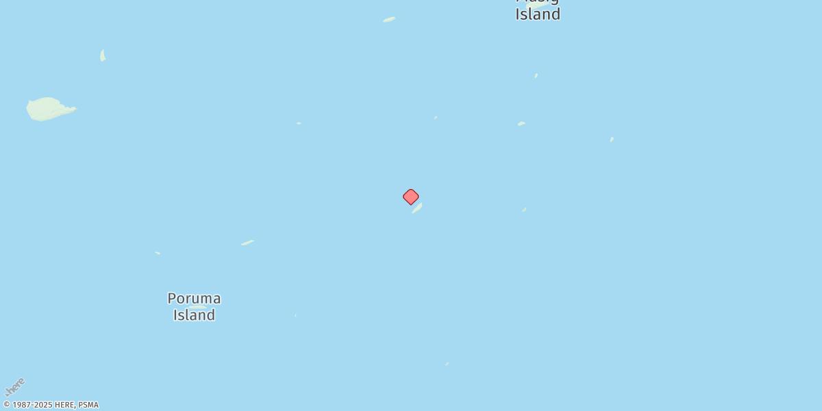 Map of Aureed Island