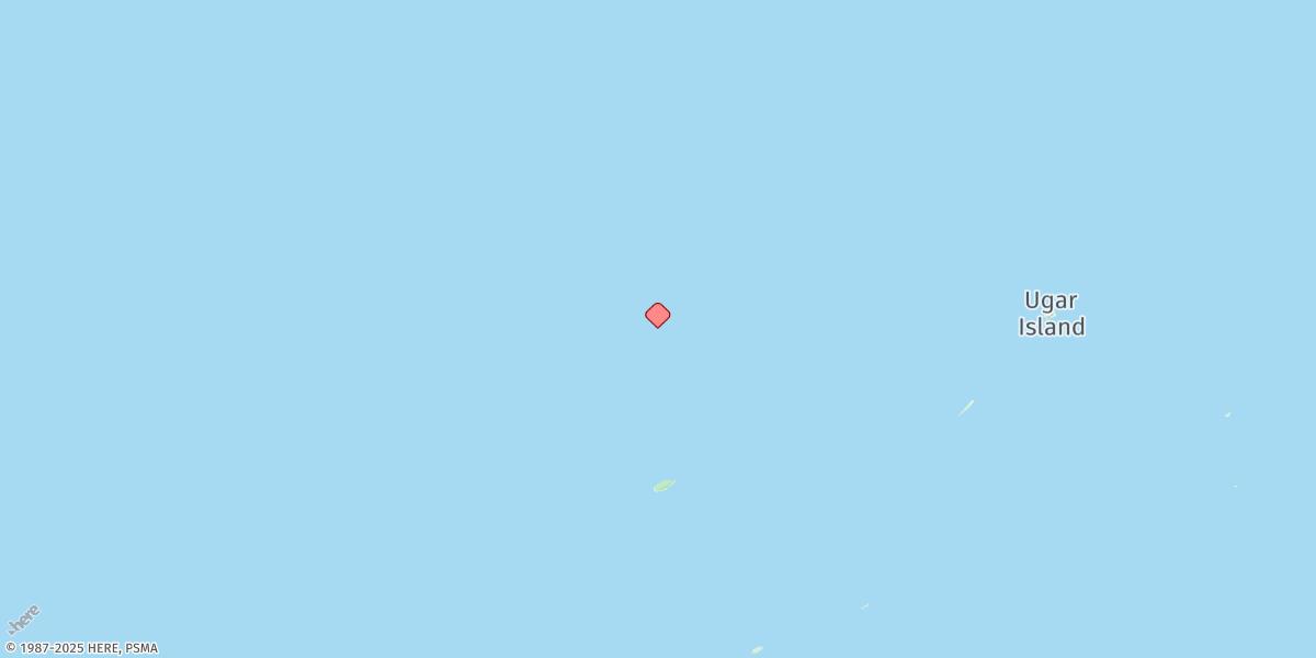 Map of Pearce Cay