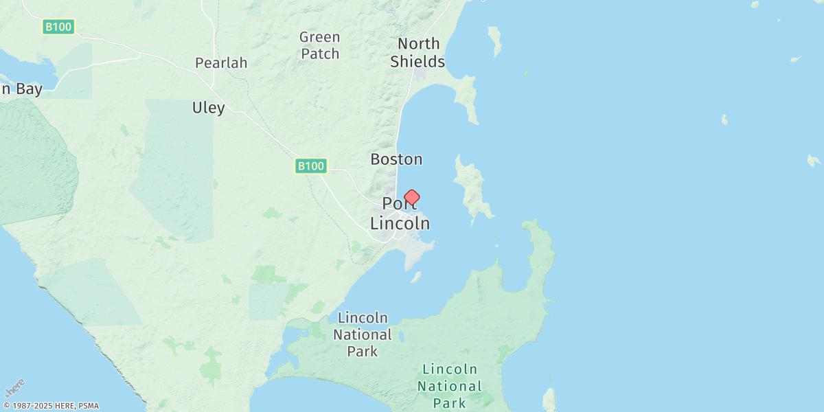 Map of Port Lincoln