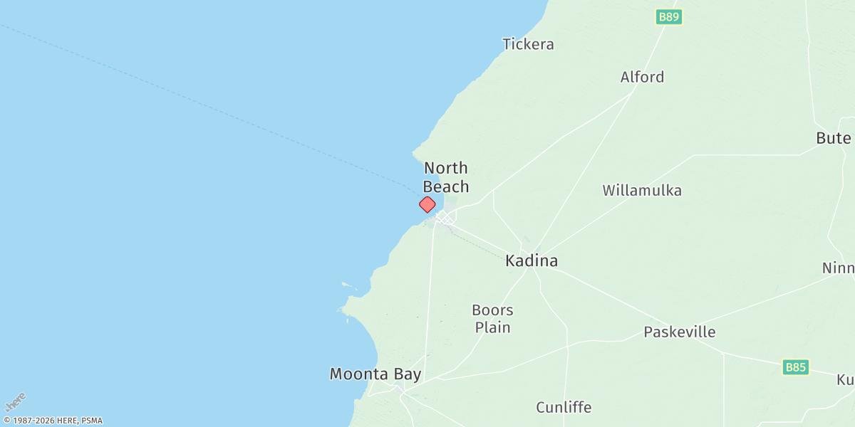 Map of Wallaroo Map of Wallaroo