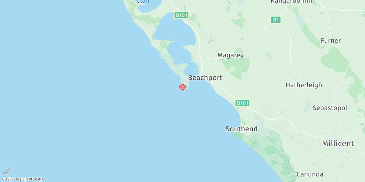 Map of Beachport