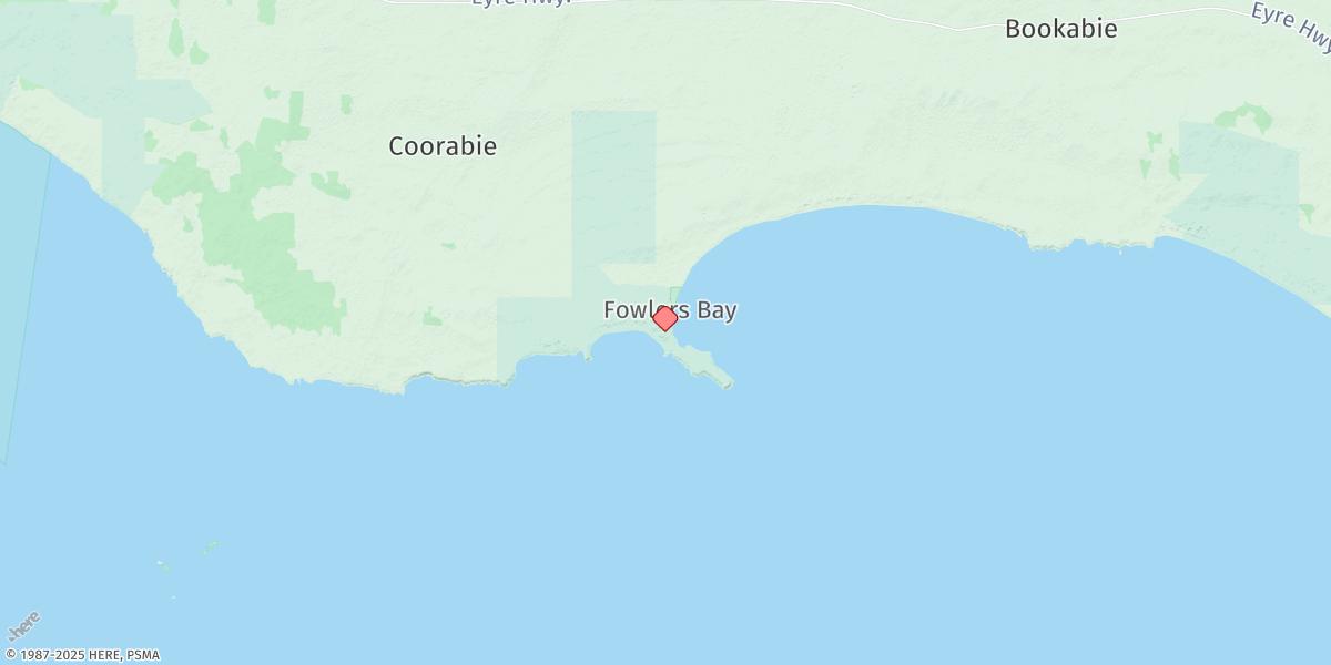 Map of Port Eyre (Fowlers Bay)