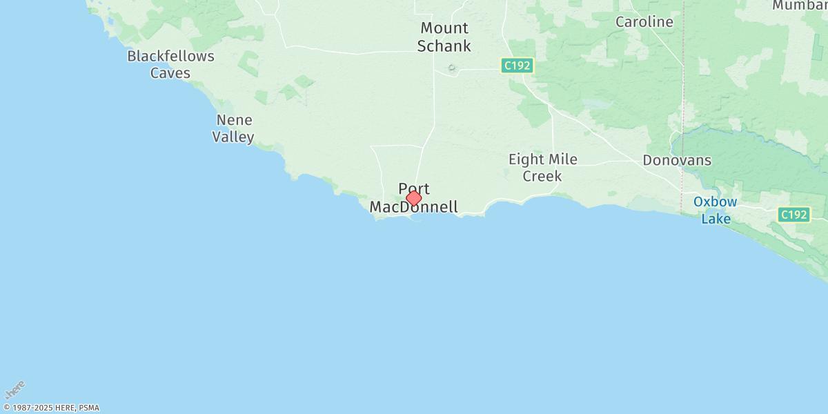 Map of Port Macdonnell