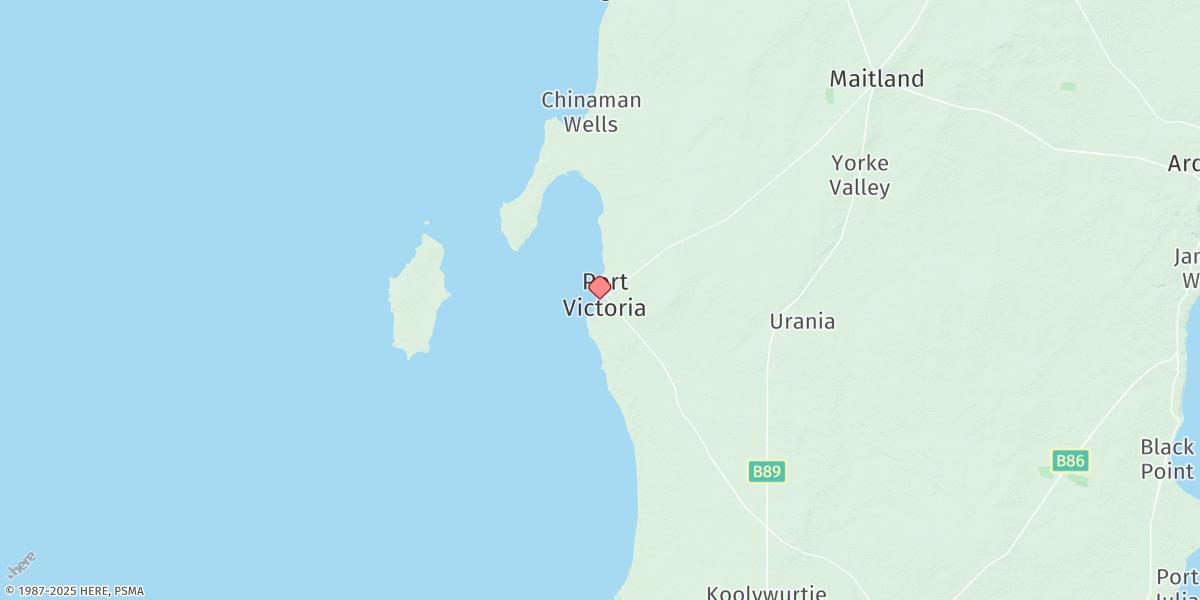 Map of Port Victoria