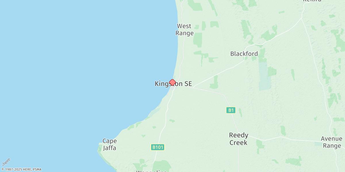 Map of Kingston