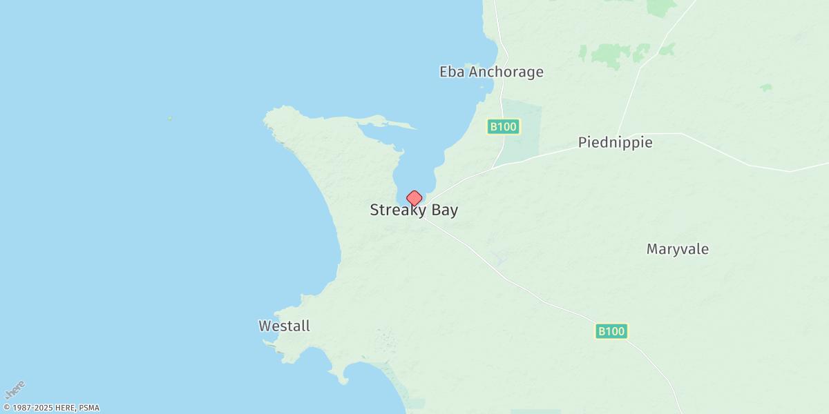 Map of Blanche Port (Streaky Bay)