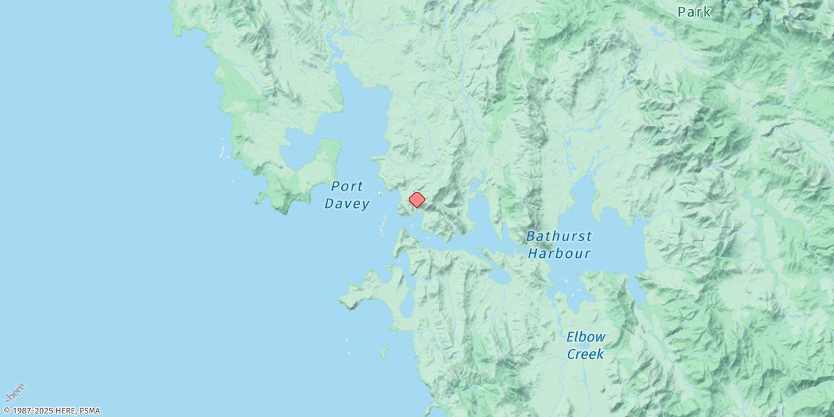 Map of Bramble Cove