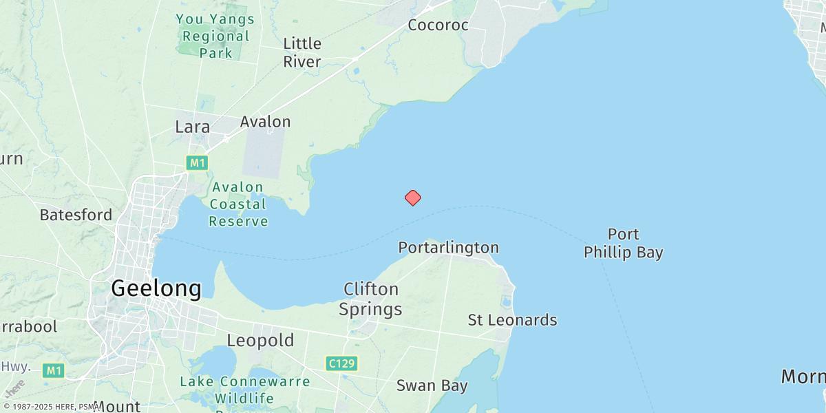 Map of Point Richards Channel