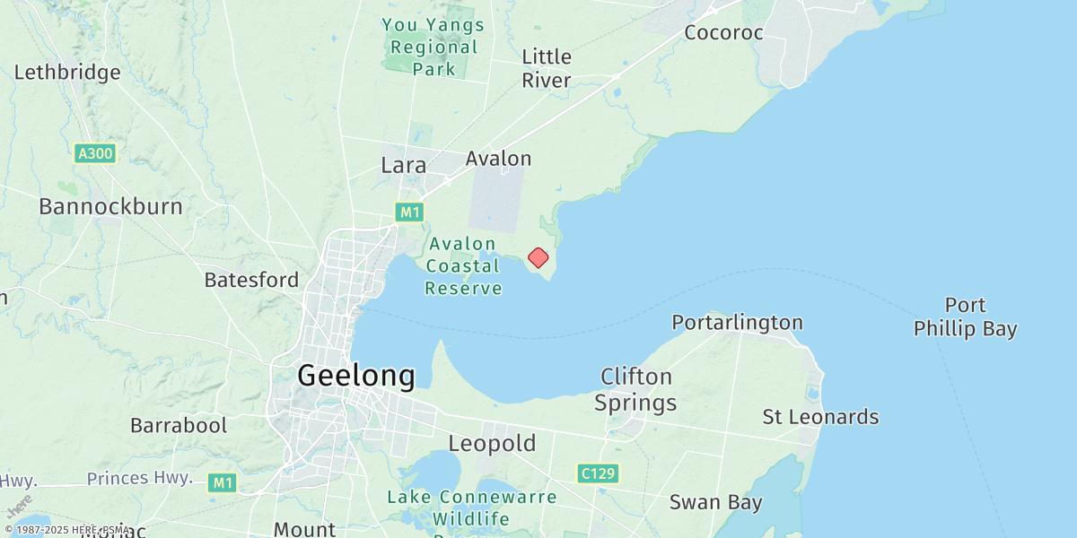 Map of Wilson Spit