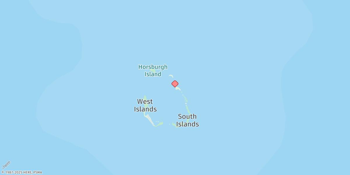 Map of Home Island