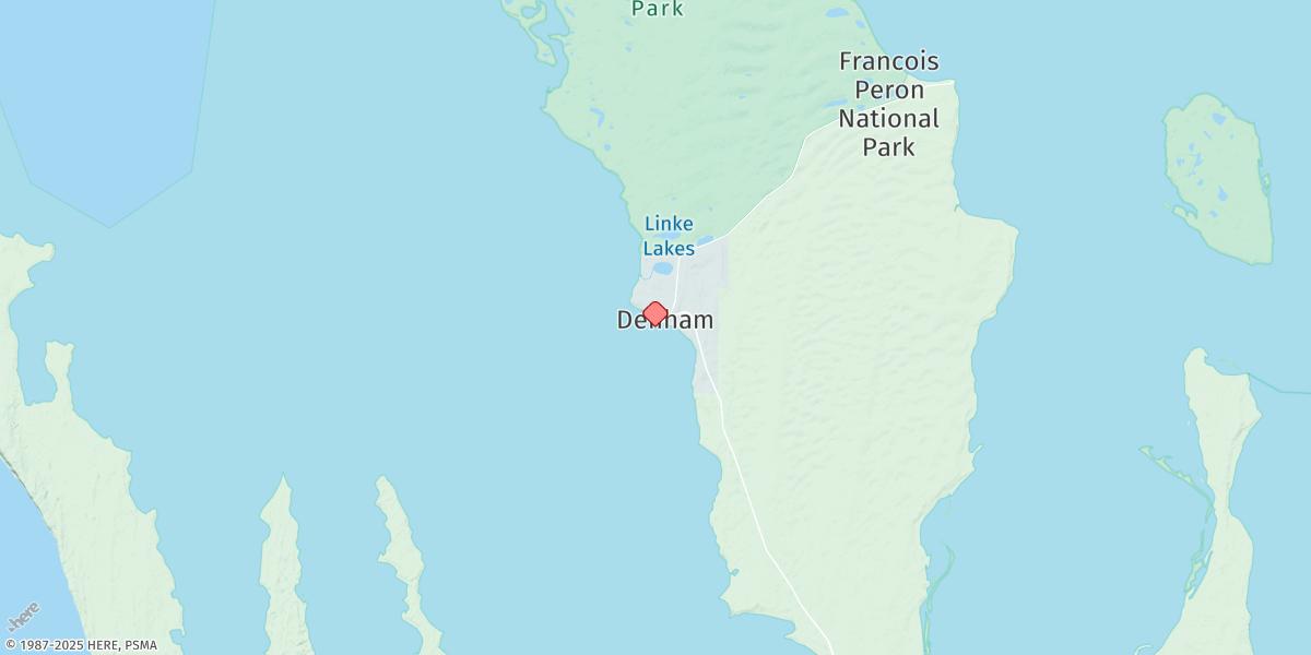 Map of Denham