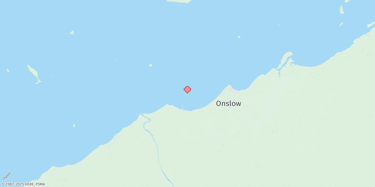 Map of Ashburton North