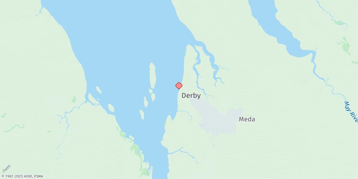 Map of Derby