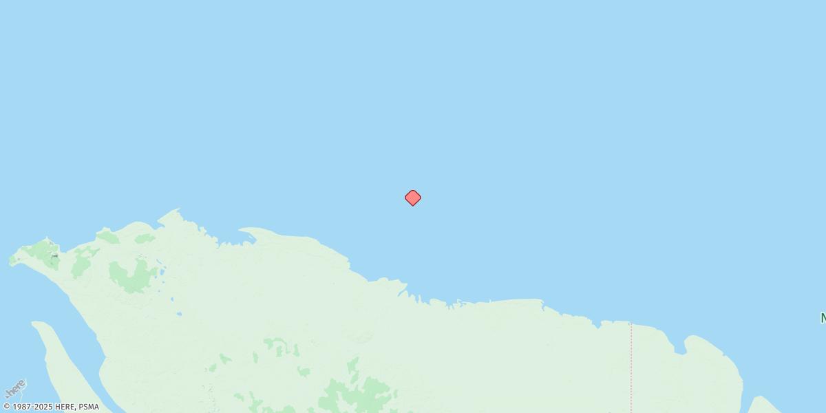Map of Pelican Island