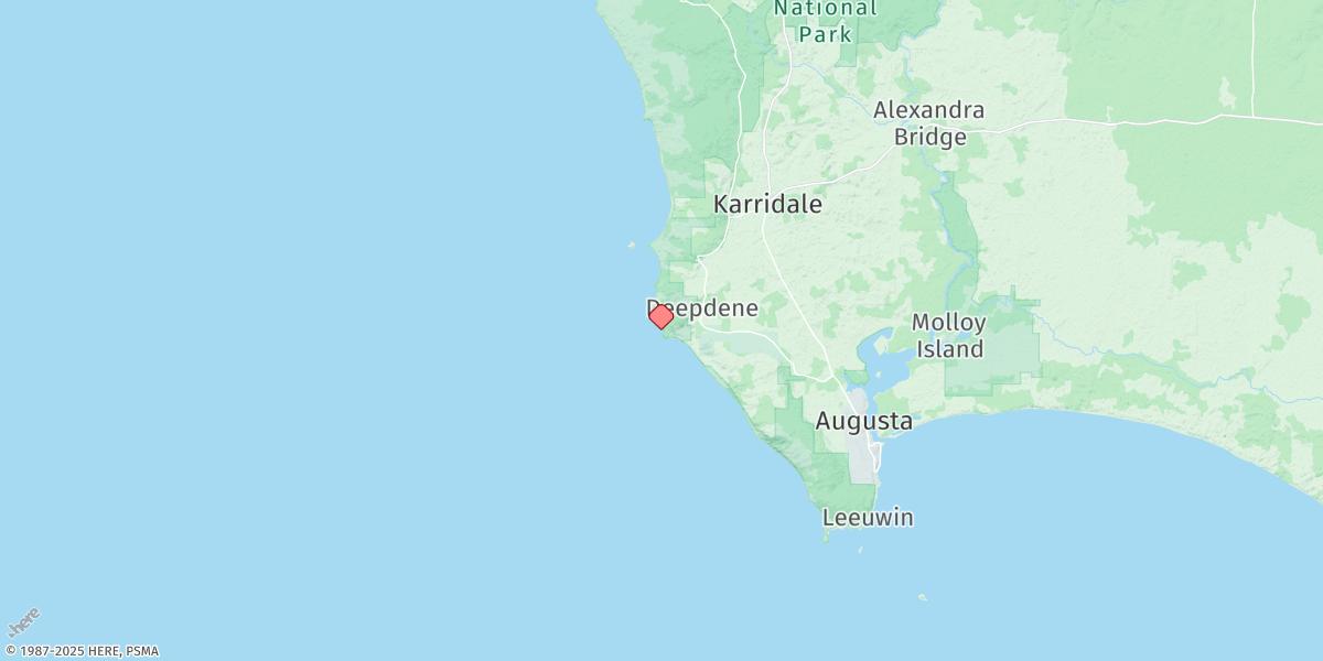 Map of Cape Hamelin