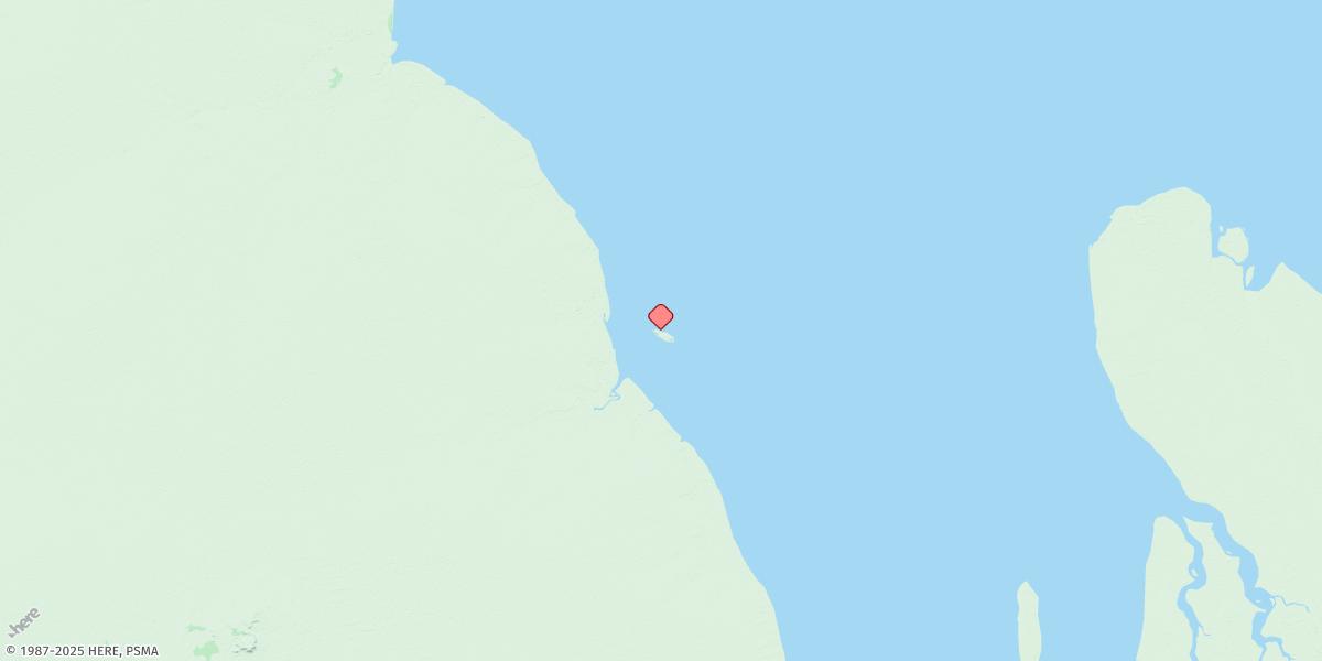 Map of Valentine Island