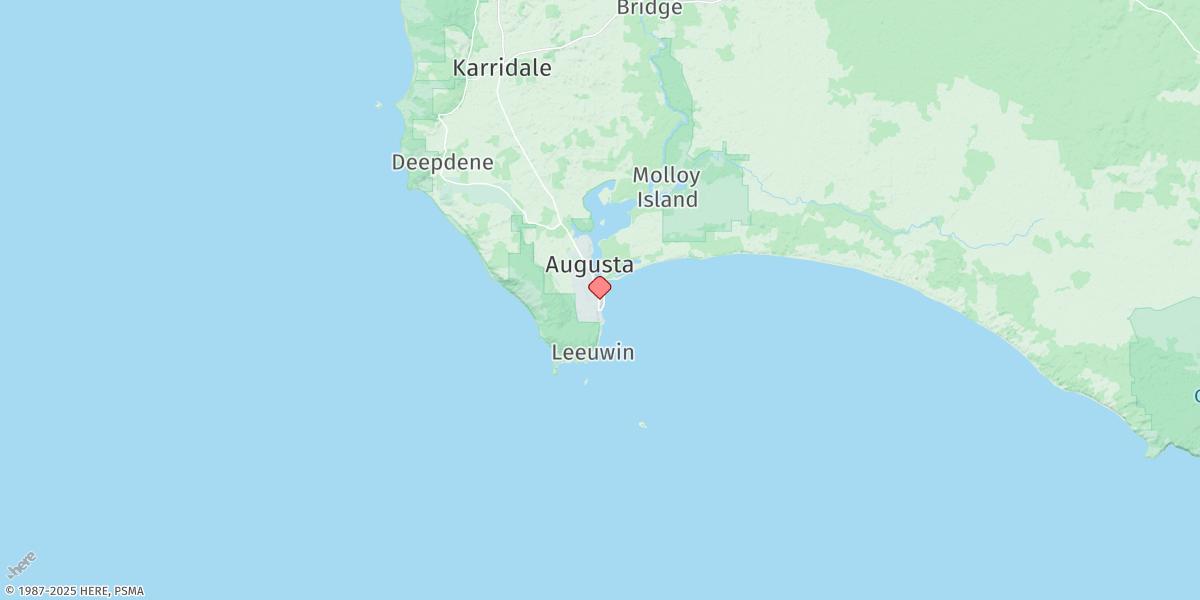 Map of Flinders Bay