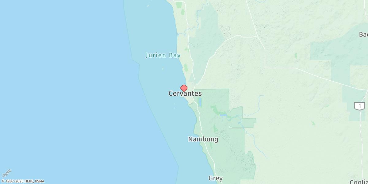 Map of Cervantes