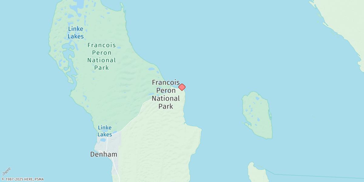 Map of Monkey Mia