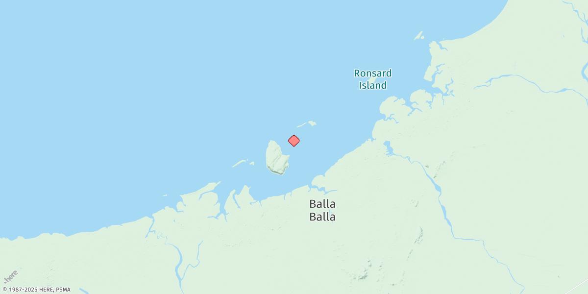 Map of Depuch Island