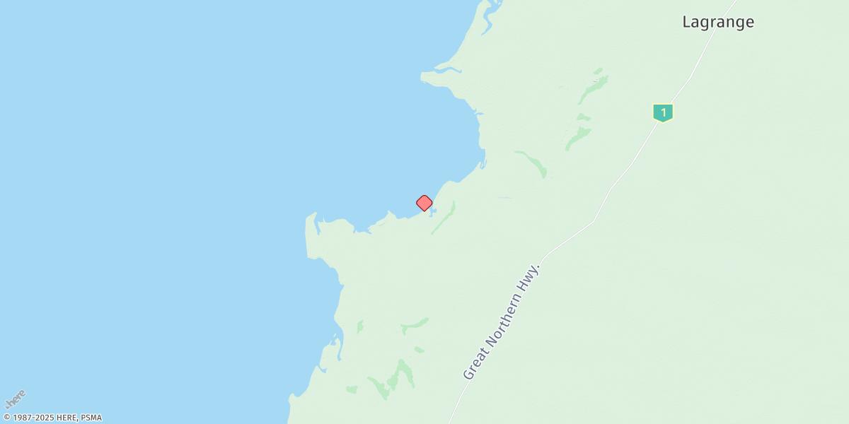 Map of Lagrange Bay