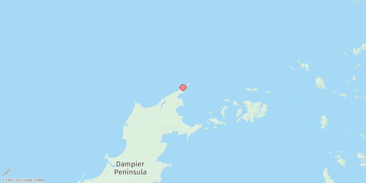 Map of Karrakatta Bay