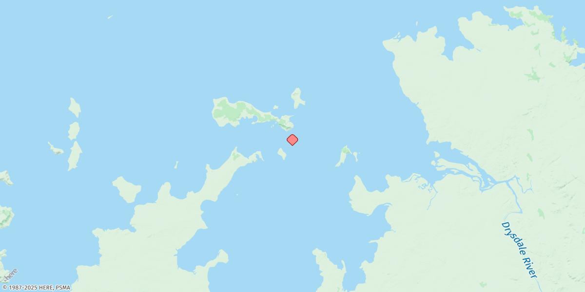 Map of Carronade Island