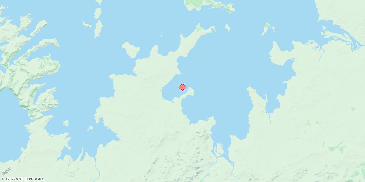Map of Guy Point
