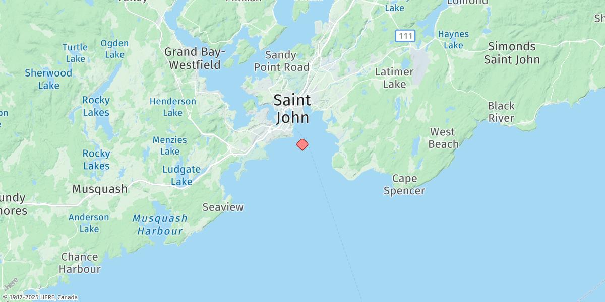 Map of Partridge Island