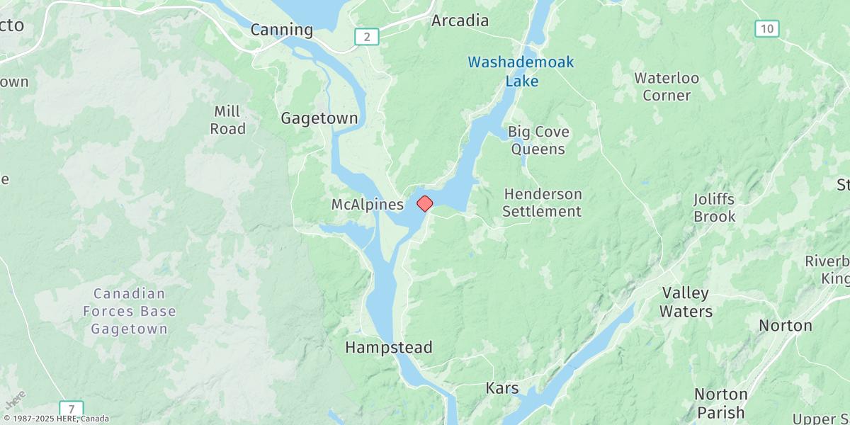 Map of Macdonald Point
