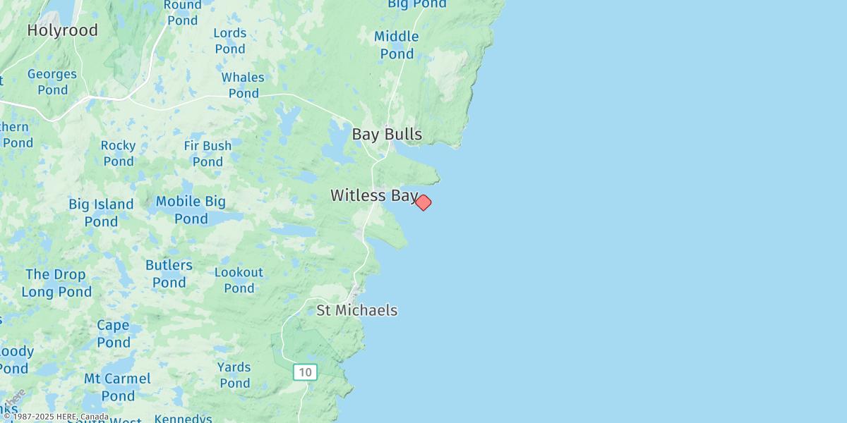 Map of GULL ISLAND